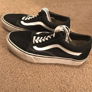 Classic b/w Vans